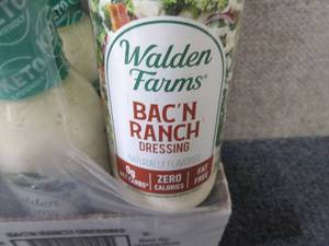 lot 175 image: 6- 12 oz Walden Farms Bacn Ranch D...