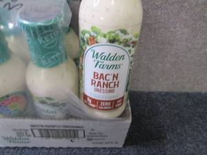 lot 177 image: 6- 12 oz Walden Farms Bacn Ranch D...