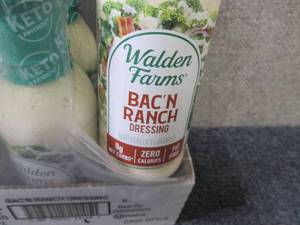 lot 178 image: 6- 12 oz Walden Farms Bacn Ranch D...
