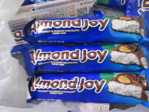 lot 210 image: 12- 1.61 oz Almond Joy Bars...