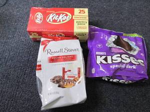 lot 217 image: 3 pks Assorted Candies...