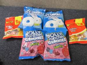 lot 238 image: 6 pks Assorted Snacks...