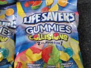 lot 246 image: 6- 7 oz Life Savers Gummies Collisi...