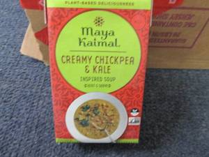 lot 255 image: 12- 17.6 oz Maya Kaimal Creamy Chic...