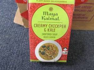 lot 257 image: 12- 17.6 oz Maya Kaimal Creamy Chic...