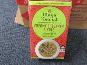 lot 258 image: 12- 17.6 oz Maya Kaimal Creamy Chic...