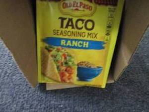 lot 272 image: 32- .85 oz Old El Paso Ranch Taco S...