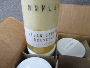 lot 284 image: 6- 8.5 oz Vegan Caesar Dressing...
