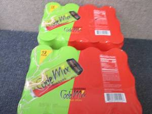 lot 294 image: 24- 16 oz Code Mix Energy Drink wit...