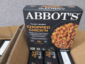 lot 301 image: AA 12- 10 oz FROZEN&nbspAbbots Plant Based Ch...