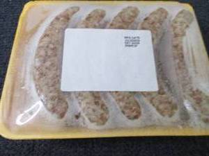 lot 306 image: CC 2.5 lb FROZEN Traditional Bratwu...