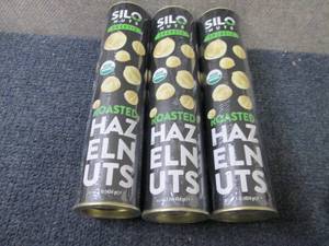 lot 336 image: 3- 1 lb Silo Nuts Organic Roasted H...