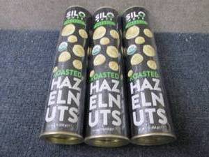 lot 337 image: 3- 1 lb Silo Nuts Organic Roasted H...