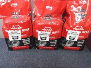 lot 357 image: 3- 8 lb Bags Worlds Best Cat Litte...