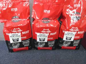 lot 358 image: 3- 8 lb Bags Worlds Best Cat Litte...