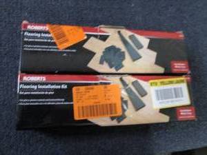 lot 372 image: 2 Roberts Laminate and Wood Floorin...