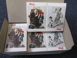 lot 410 image: 12 Decks Bridge Size Norman Rockwel...