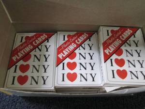 lot 411 image: 10 Decks I Love New York Playing Ca...