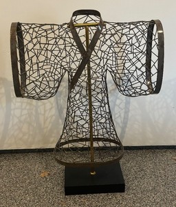 lot 83 image: Magnificent Metal Kimono Decor