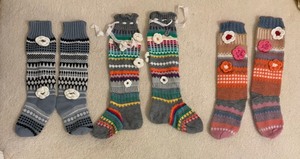lot 123 image: Fun Warm and Cozy Socks
