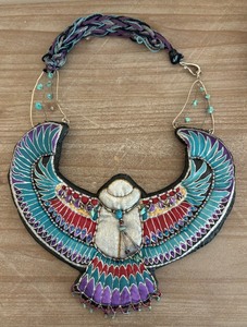 lot 128 image: Artisan Made Necklace by Stephanie Letourneau Precourt
