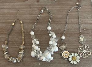 lot 132 image: Trio of Stylish Necklaces