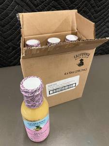 lot 35 image: AL3 - Box of 6 California Olive Ranch Garlic Apple Cider Vinaigrette Dressing 10 fl oz