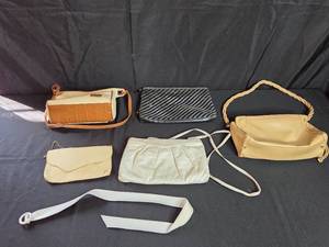 lot 46 image: Set of 5 Womens Handbags and Clutches