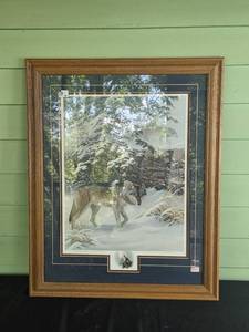 lot 129 image: Leo Stans Winter Wonder Conservation Edition Print with Certificate