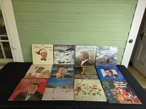 lot 165 image: Collection of Vintage Vinyl Christmas and Classic Albums