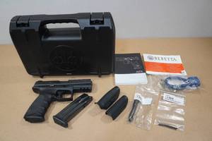 lot 29 image: Beretta APX 9mm Full Size Semi-Auto Pistol - 2 Magazines