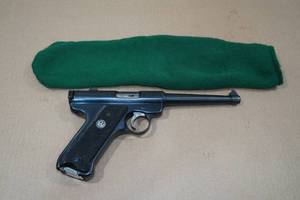 lot 35 image: 1974 Ruger Mark I .22 LR Semi-Auto Pistol
