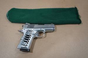 lot 36 image: American Tactical Titan-LW Lightweight .45 ACP Semi-Auto Pistol - Skeleton Grip