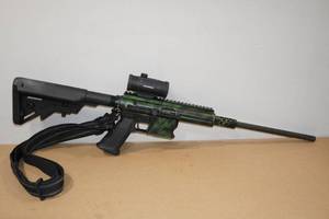 lot 44 image: TNW Aero Survival Rifle (ASR) 9mm AR-Format Rifle - TruGlo Red Dot Sight