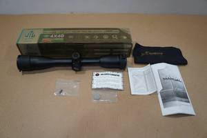 lot 58 image: UTG 4 x 40 Range Estimating Intensified Reticle Rifle Scope