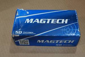 lot 151 image: 50 Magtech .44 Rem Mag 240 Gr SJSP Flat Ammo