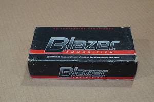 lot 155 image: 50 CCI Blazer .45 Auto 230 Gr FMJ Aluminum Case Ammo