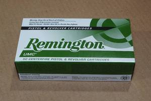 lot 158 image: 50 Remington UMC 9mm Luger 115 Gr MC Ammo