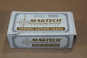lot 170 image: 50 Magtech Cowboy Action .44 Spl 240 Gr Lead Flat Ammo
