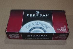 lot 175 image: 50 Federal Champion .40 S&W 180 Gr FMJ FN Ammo