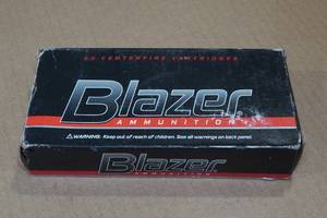lot 181 image: 50 CCI Blazer .380 Auto 95 Gr TMJ Aluminum Case Ammo
