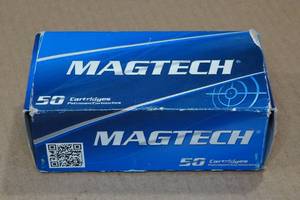 lot 183 image: 50 Magtech .357 Mag 158 Gr SJSP Flat Ammo