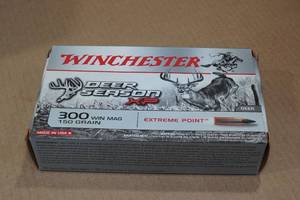 lot 197 image: 20 Winchester Deer Season XP .300 Win Mag 150 Gr Extreme Point Ammo