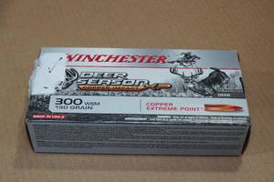 lot 198 image: 20 Winchester Deer Season XP .300 WSM 150 Gr Copper Extreme Point Ammo