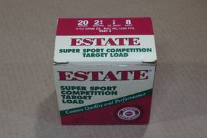 lot 224 image: 25 Estate 20 Gauge 2-34 8 Shot Shotshells