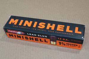 lot 230 image: 18 Aguila Minishell 12 Gauge 1-34 Lead Slugs