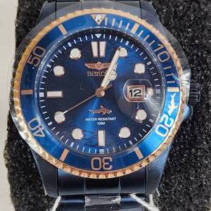 lot 48 image: NEW INVICTA BlueGold Wrist Watch Model #40942