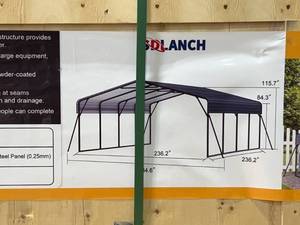 SDLANCH High End Carport 20 x 20 (SDLC2020)