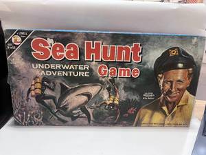 1961 Sea Hunt Board Game