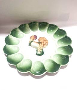 Wonderful Vintage Deviled Egg Plate